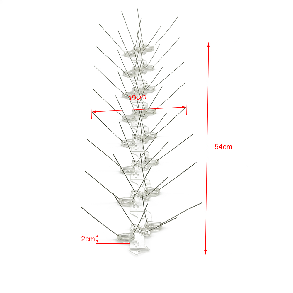 wide base plate bird spike