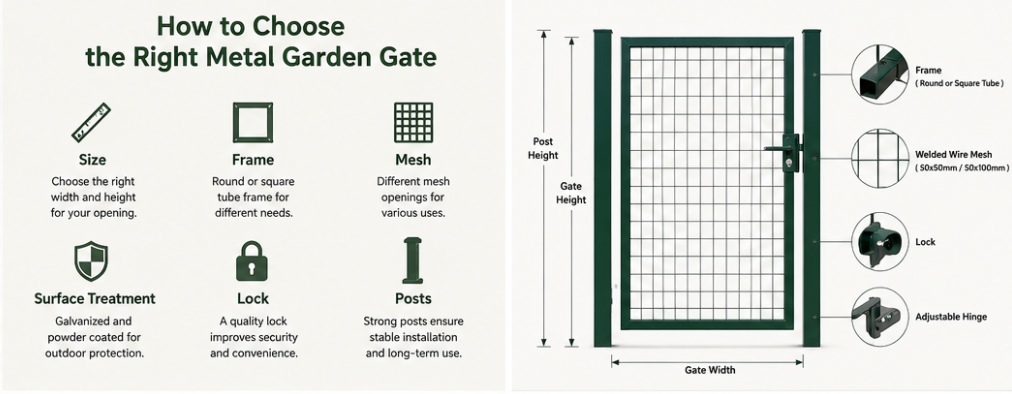 Popular Garden Gate Dimensions