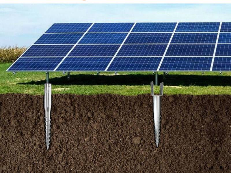 ground-screw-solar-power-system