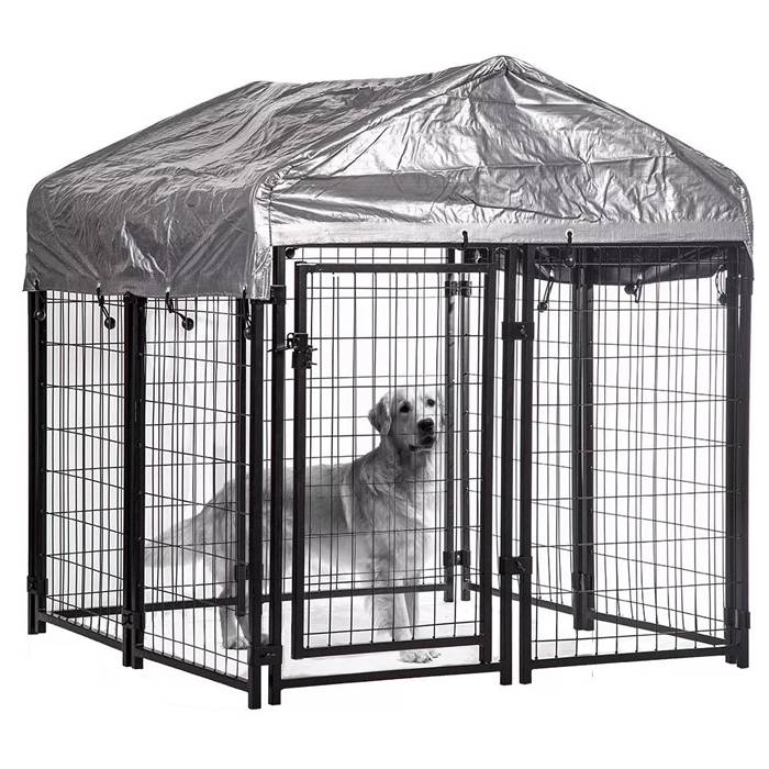 malaking welded dog kennel cover
