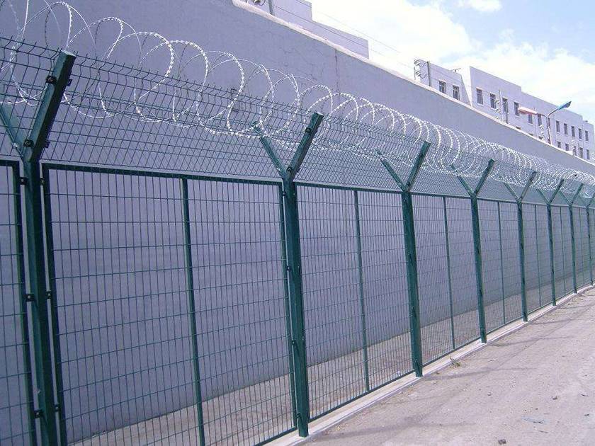 spiral razor wire panel fence