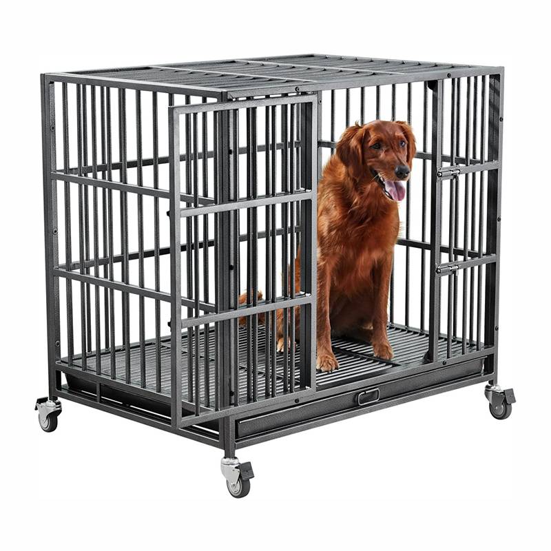 https://www.wiremeshsupplier.com/37-dog-kennel-w-wheels-portable-pet-puppy-carrier-crate-cage-4-product/